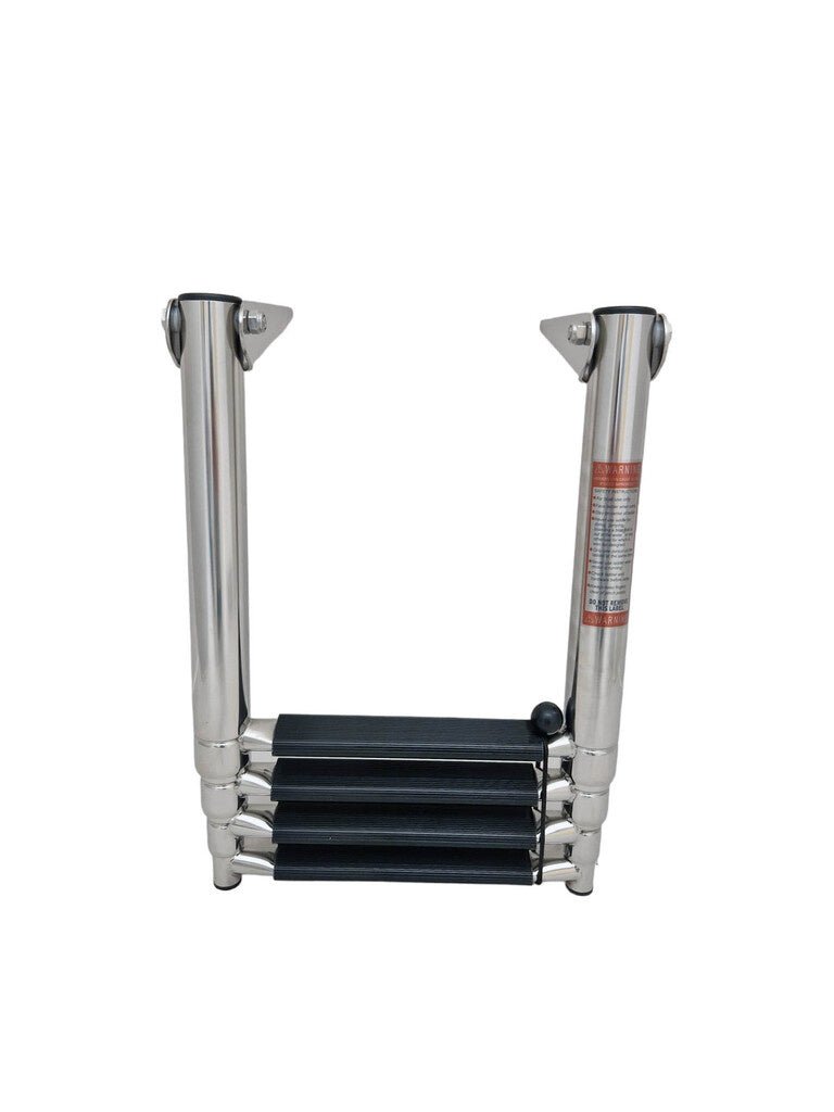 Hollex telescopische zwemtrap rvs316 4 treden - Bateau Bootservice