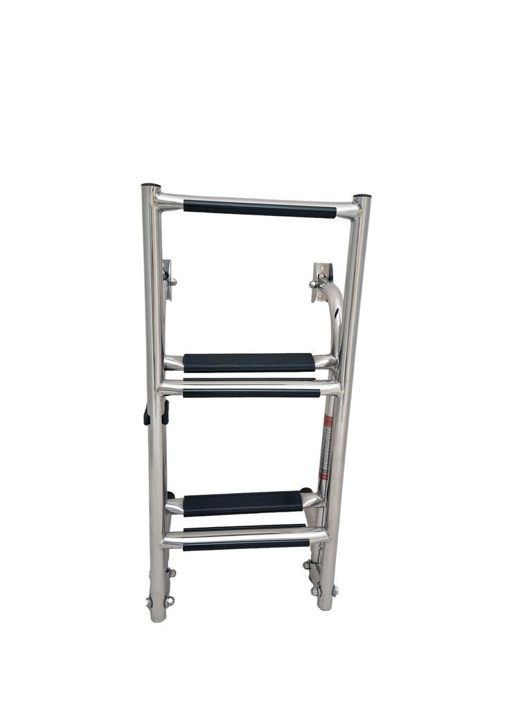 Hollex uitklapbare zwemtrap rvs316 2+3 treden - Bateau Bootservice