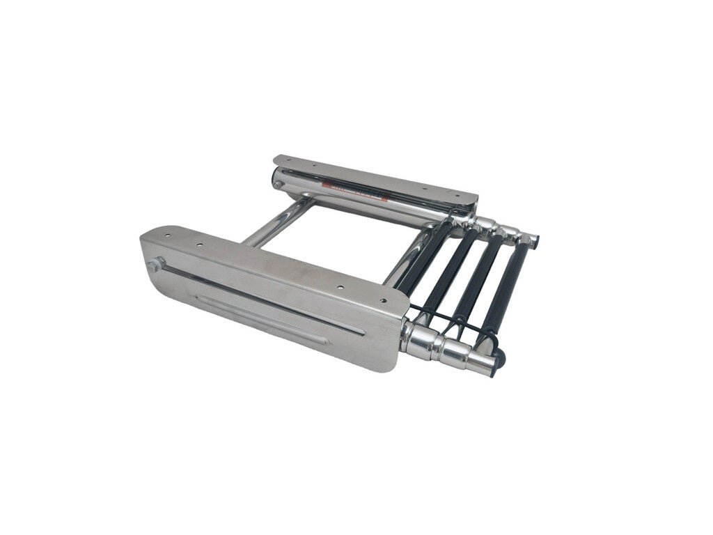 Hollex telescopische zwemtrap rvs316 4 treden - Bateau Bootservice