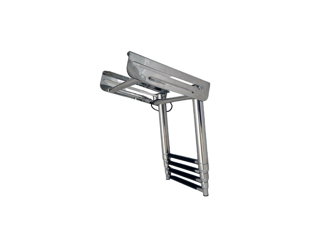Hollex telescopische zwemtrap rvs316 4 treden - Bateau Bootservice