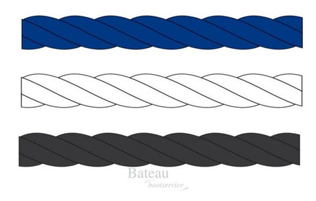 3 strengs polyester lijn 10 mm - Bateau Bootservice
