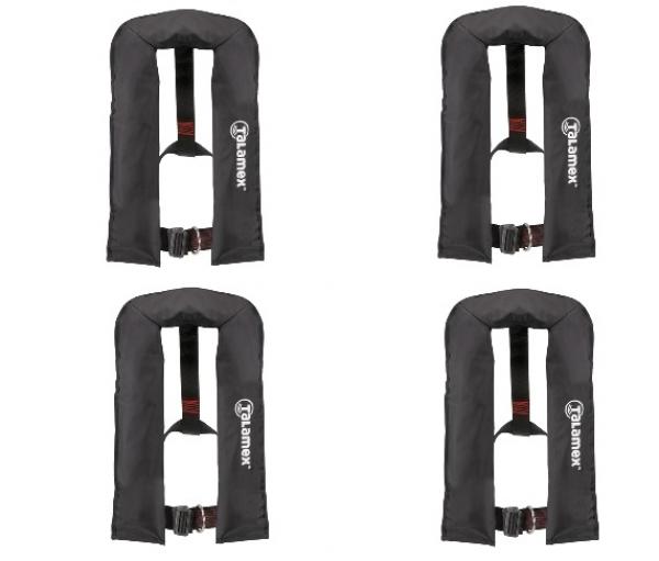 4 stuks Talamex automatisch reddingsvest 150 Newton - Bateau Bootservice