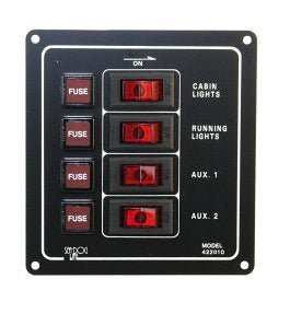 Asudaro Schakelpaneel met meerdere schakelaars, 10 A, water- en stofdicht, rocker-schakelaar, voor 12 V-24 V, auto's, vrachtwagens, boten Asudaro Schakelpaneel met meerdere schakelaars, 10 A, water- en stofdicht, rocker-schakelaar, voor 12 V-24 V, auto's, vrachtwagens, boten