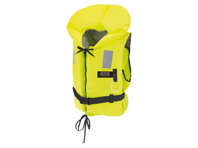 Besto Econ Geel 100N reddingsvest - Bateau Bootservice