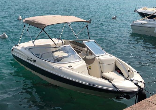 Navishade aluminium 3 boog biminitop H117 B215-228 cm - Bateau Bootservice