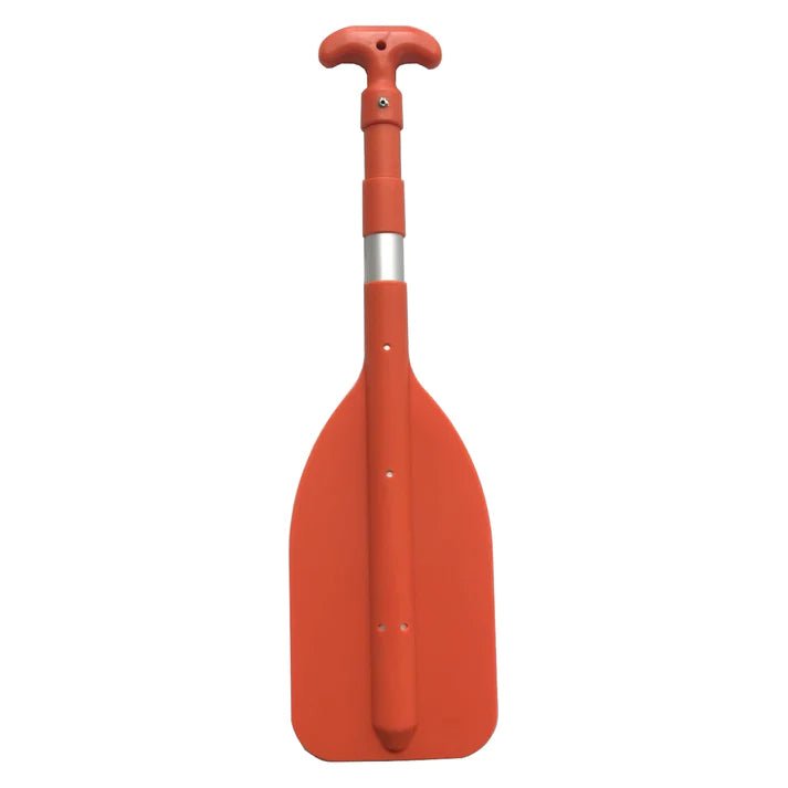 Mini peddel uitschuifbaar met haak zwart of oranje - Bateau Bootservice