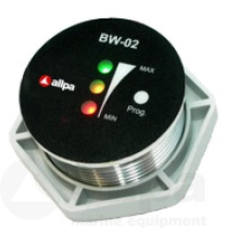 allpa Battery watch monitor model 'BW-02', 7-32V, Ø35mm, 3-way monitoring met alarm - Bateau Bootservice