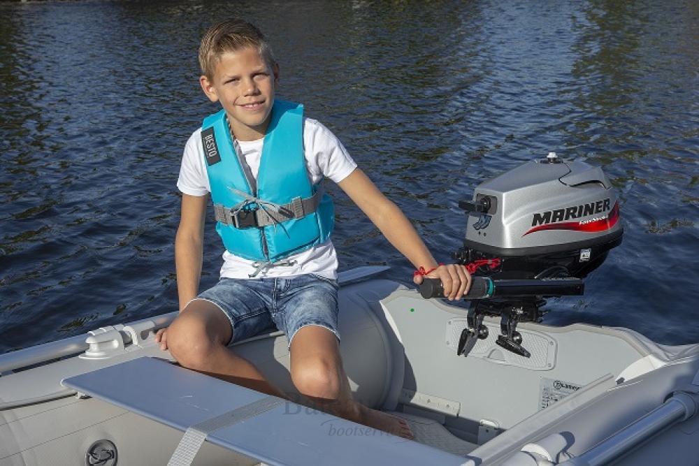 Besto Dinghy 50N zwemvest Aqua blauw - Bateau Bootservice