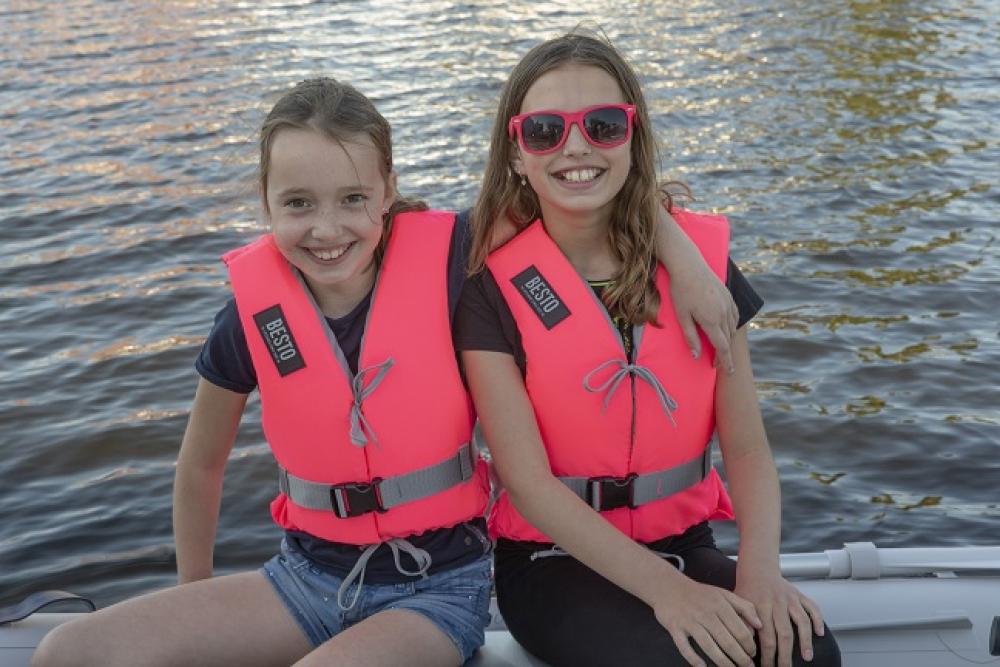 Besto Dinghy 50N zwemvest skivest Roze - Bateau Bootservice