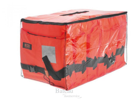 Besto Tas met 6 reddingvesten adult 100N 60 x 40 x 40cm - Bateau Bootservice