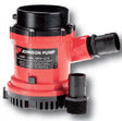 Johnson Bilgepomp L1600 1600 GPH 12V met terugslagklep - Bateau Bootservice