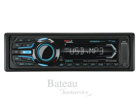Boss Marine Radio 1308UAB zwart - Bateau Bootservice