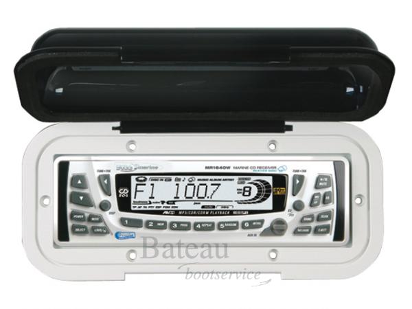 Boss radiocover zwart of wit MRC5B - Bateau Bootservice