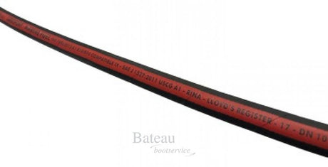 Brandstofslang, 16x26mm, max. 10bar, temperatuurbereik -30ÂºC tot +100ÂºC - Bateau Bootservice