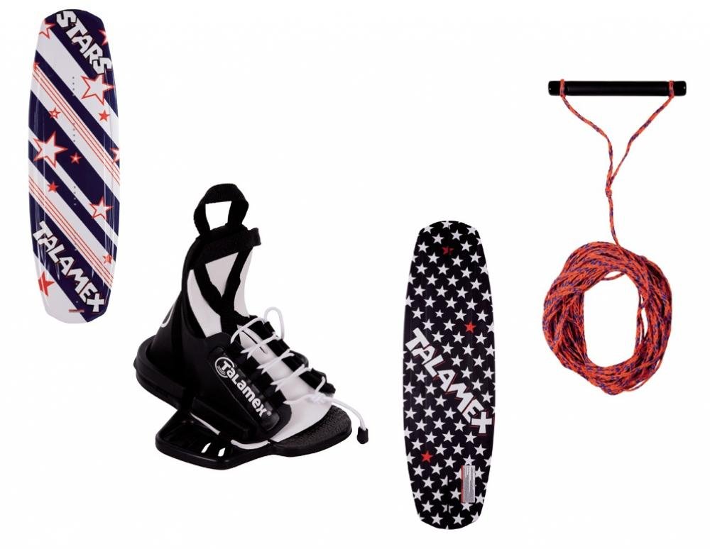 Complete wakeboard set met tas en touw en binding - Bateau Bootservice