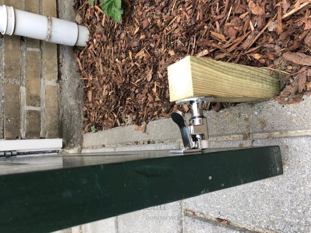 Deurstop en haak RVS - Bateau Bootservice