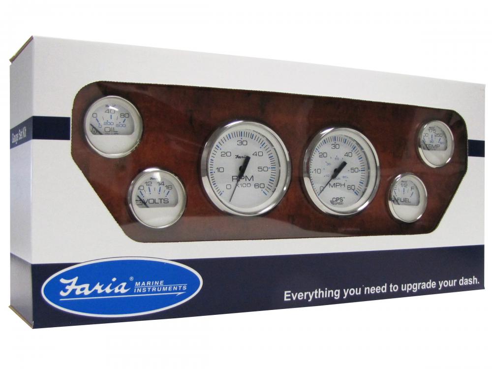 Faria Chesapeake White SS Boxed Set - Inboard Motors main image 1