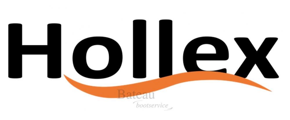 Hollex Brandstofmeter 9-32V Wit/RVS 0-190 Ohm - Bateau Bootservice