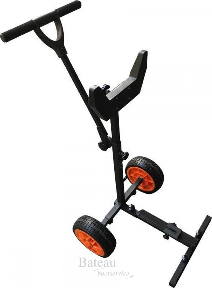 Hollex Buitenboordmotor Trolley Zwart tot 50 kg - Bateau Bootservice