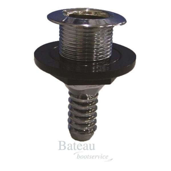 Huiddoorvoer verchroomd 3/4 - Bateau Bootservice