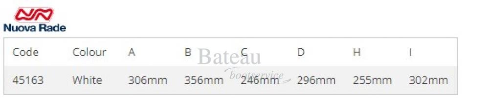 INSPECTIE LUIK MET WEGNEEMBAAR DEKSEL - Bateau Bootservice