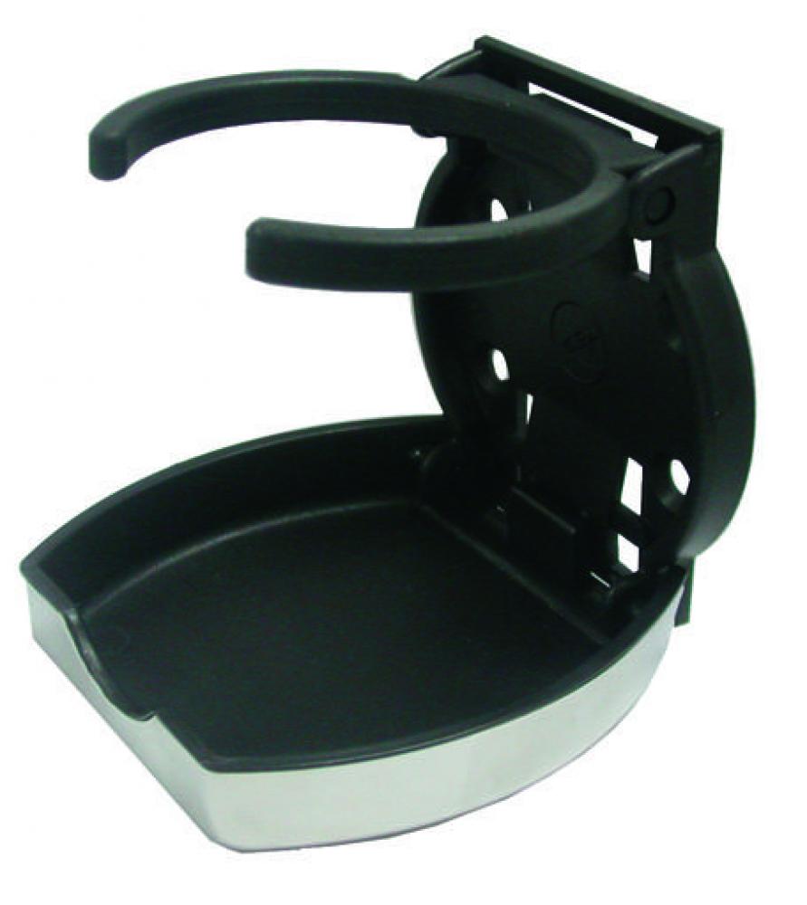 Bekerhouder drankhouder met RVS deksel, klapbaar - Bateau Bootservice