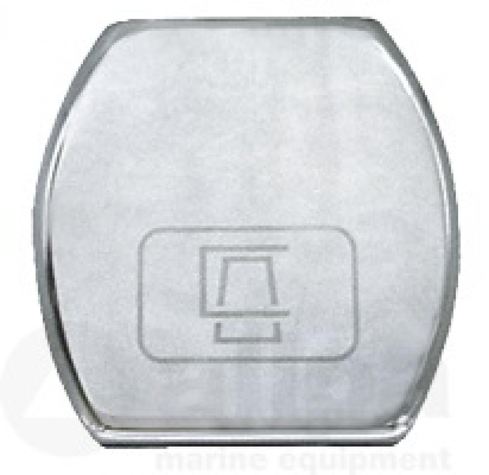 Bekerhouder drankhouder met RVS deksel, klapbaar - Bateau Bootservice