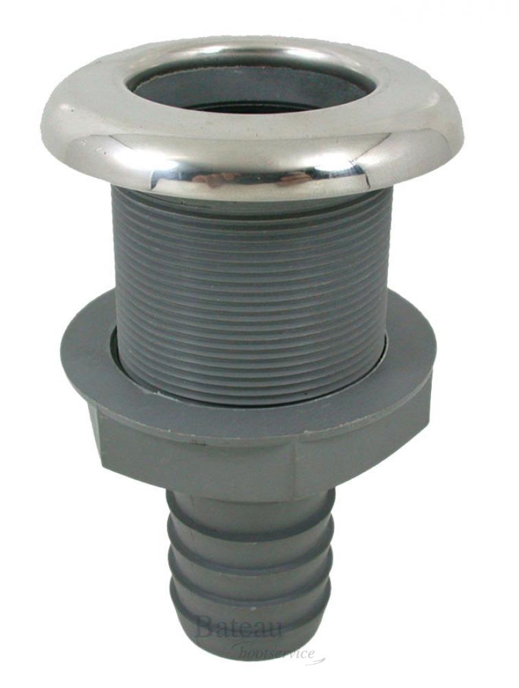 Huiddoorvoer 3/4 19 mm met RVS dop - Bateau Bootservice
