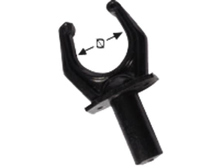 Kunststof Roeidolhouderset, topmontage 43 mm - Bateau Bootservice