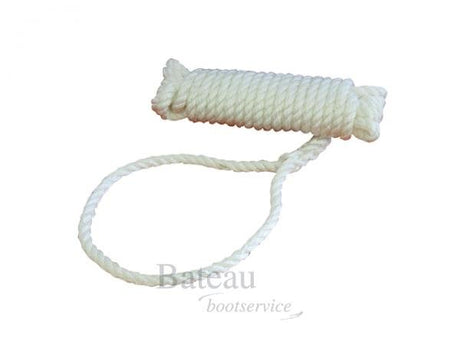 3 strengs landvast wit 8 mm x 6 m - Bateau Bootservice