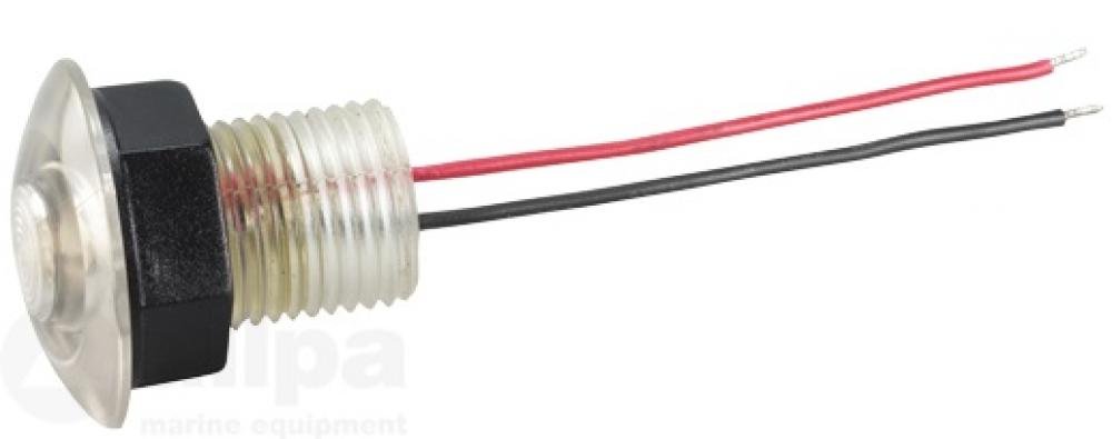 LED-Loopverlichting cool white, kunststof, inbouw, - Bateau Bootservice