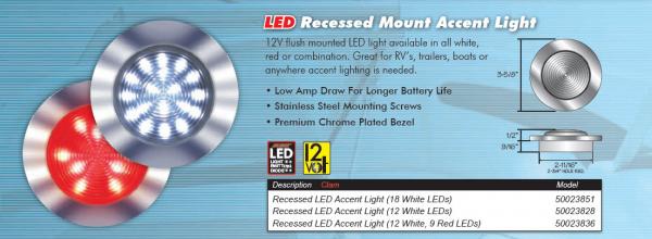 LED interieur verlichting 18Leds - Bateau Bootservice