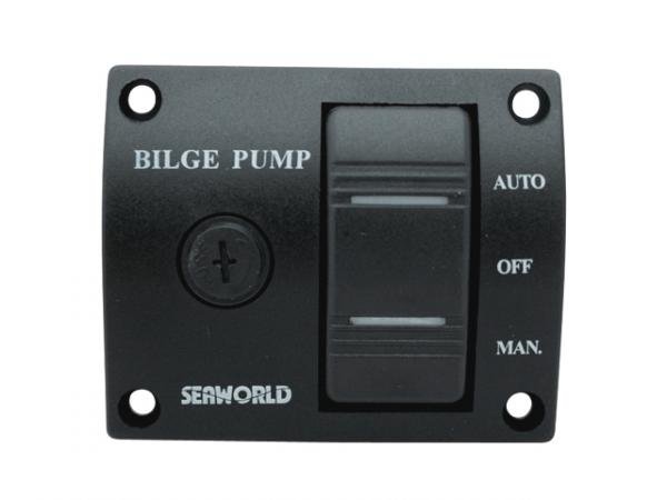 Lenspomp schakelpaneel - Bateau Bootservice