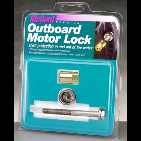 McGard 74049 Marine Single Outboard Motor Lock Set (5/16"-18 Thread Size) - Bateau Bootservice