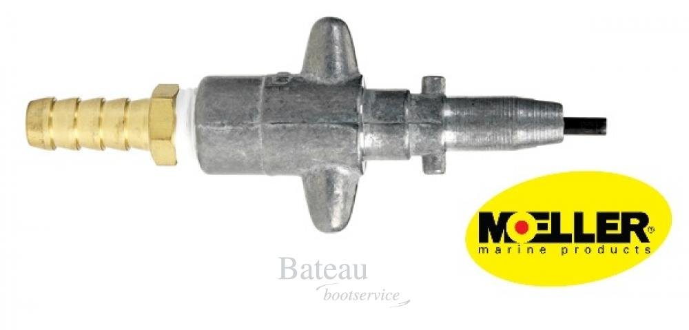 Mercury Brandstofstekker tankzijde 3/8" - Bateau Bootservice