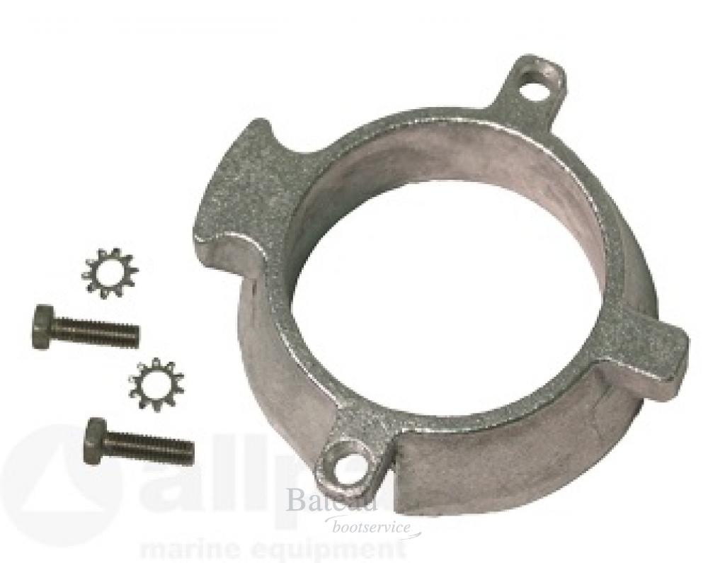 Navalloy Mercury Anode; Alpha Bearing Carrier - Bateau Bootservice