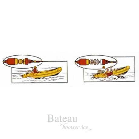 Noodstopschakelaar buitenboordmotor - Bateau Bootservice