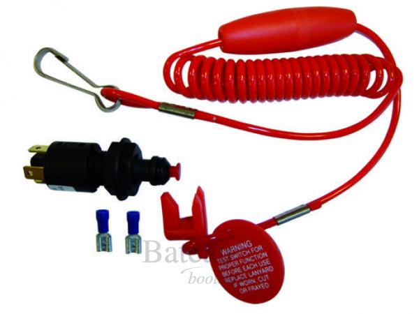 Noodstopschakelaar voor inboard en outboard - Bateau Bootservice