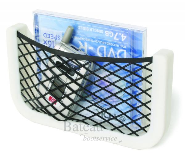 Opberghouder met net 205 x 120 x 20 mm - Bateau Bootservice