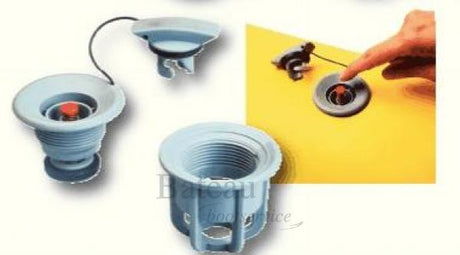 Opblaasventiel grijs of zwart - Bateau Bootservice