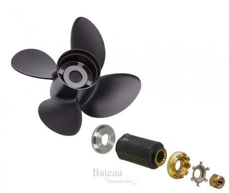 Propeller Mercruiser Alpha One & Bravo One 14 1/4 x 19 pitch met HUB - Bateau Bootservice
