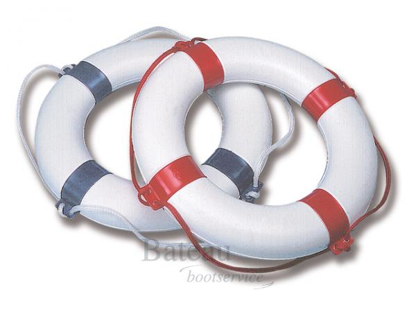 Reddingsboei 570 x 340 mm blauw wit - Bateau Bootservice