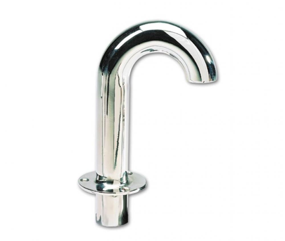 RVS Kabeldoorvoor met gebogen hals - Bateau Bootservice