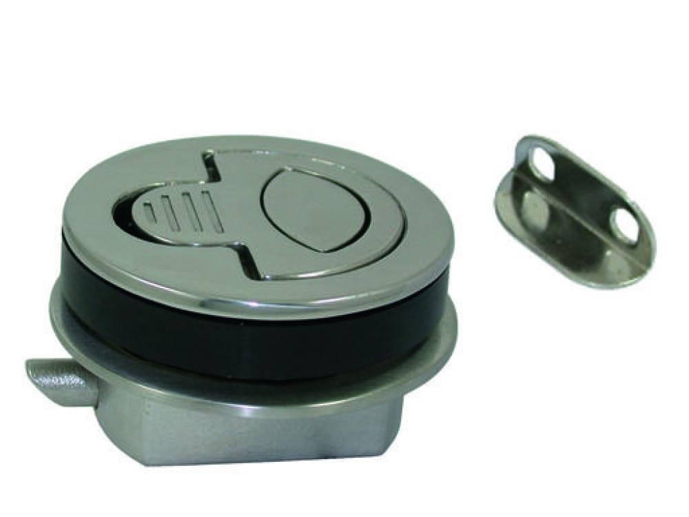 RVS Luiksluiting met draaigreep - Bateau Bootservice