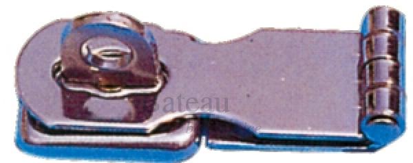 RVS scharnier met Tourniquet + Hangslotbeveiliging - Bateau Bootservice
