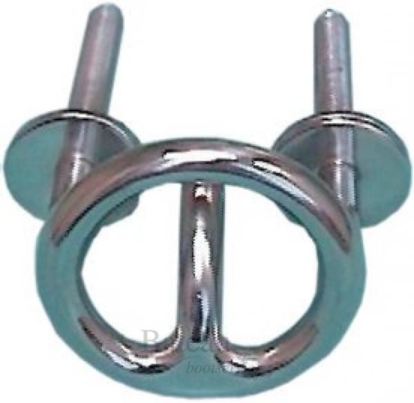 RVS haak voor spiegelmontage 9mm - Bateau Bootservice