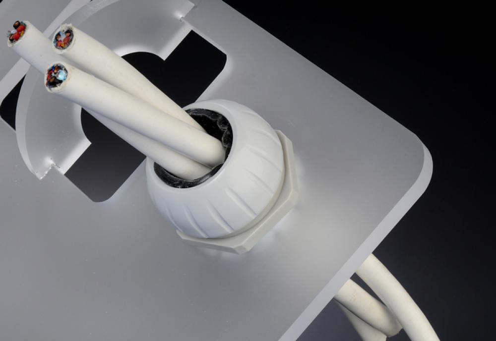 Scanstrut Schotdoorvoer tbv kabels IP 67 - Bateau Bootservice