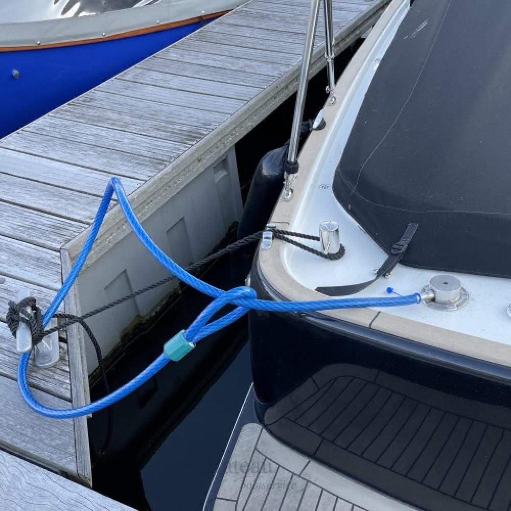STAZO Decklock QL + Kabel Lasso 2,5 mtr, Ø 20 mm - Bateau Bootservice
