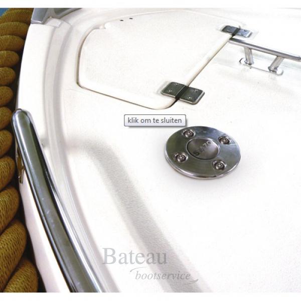 STAZO Decklock QL + Kabel Lasso 2,5 mtr, Ø 20 mm - Bateau Bootservice