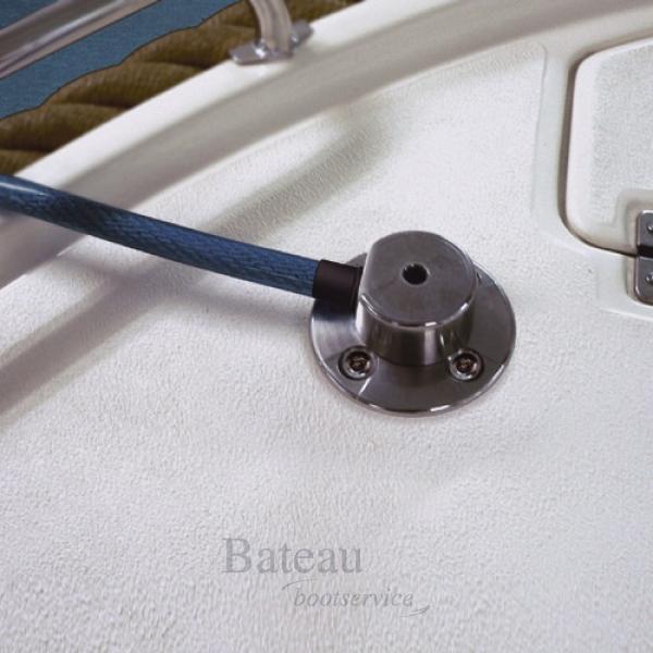 STAZO Decklock QL + Kabel Lasso 2,5 mtr, Ø 20 mm - Bateau Bootservice